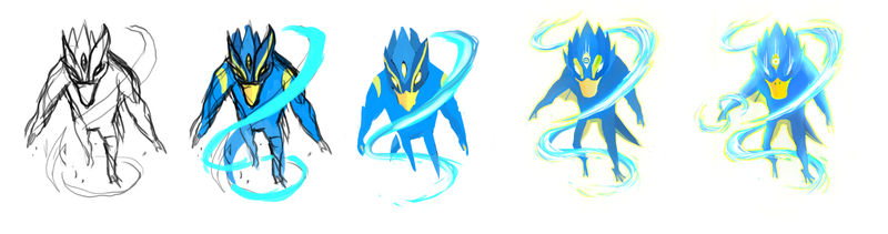 Illustration for article titled Go for Golduck - Pokemon One a Day!